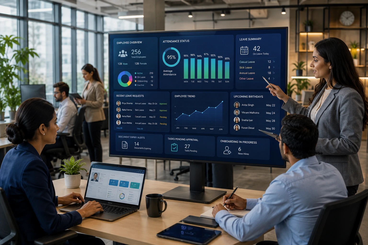 Zoho People for HR Management