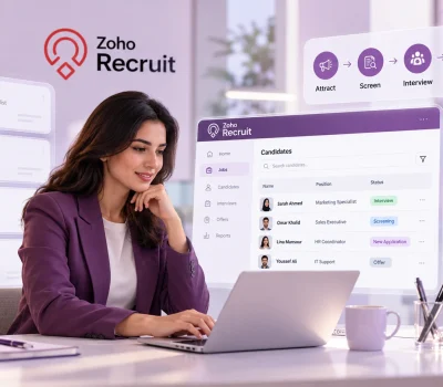 أتمتة التوظيف باستخدام Zoho Recruit