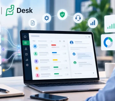 إدارة خدمة العملاء باستخدام Zoho Desk