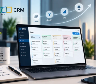 مسار مبيعات أكثر فعالية مع Zoho CRM